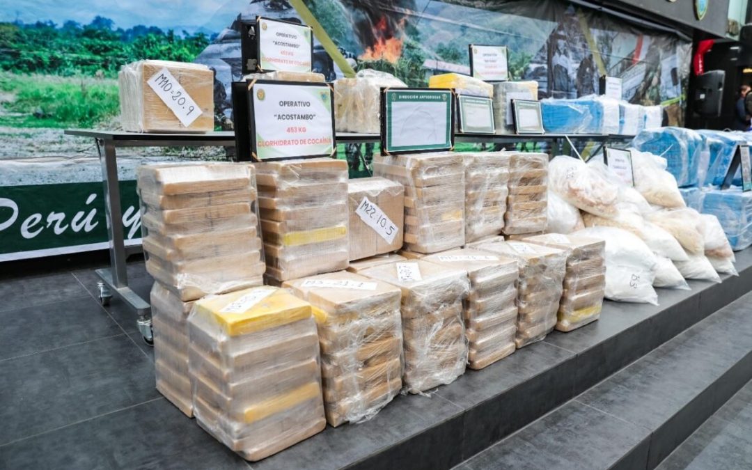 ¡Récord histórico! PNP decomisó más de 160 toneladas de droga durante el año 2024
